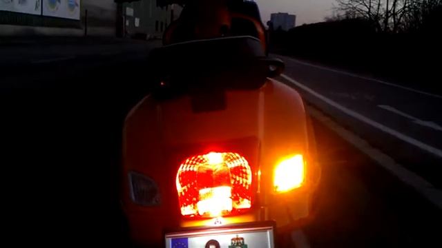 Vespa GTS LED Umbau