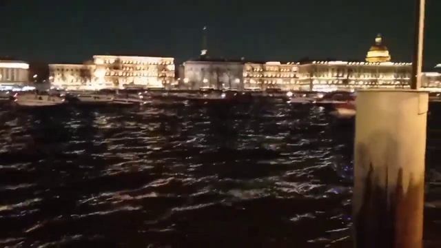 Развод мостов в Санкт-Петербурге, май 2024 Года