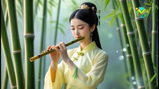 [ 中國傳統音樂及器樂 ] Guzheng Instrument Chinese Relaxing Music Traditional _ Instrumental Bamboo Flute