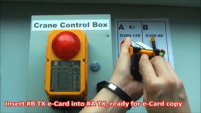 GAIARK G300 series industrial radio remote control TX e Card copy Introduction