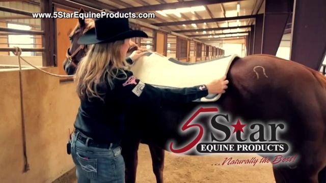 5 Star Equine Products - Lari Dee Guy - Applying Your 5 Star Saddle Pad