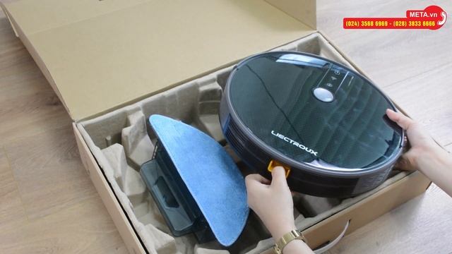 Đập hộp robot hút bụi lau nhà Liectroux C30B chính hãng, giá tốt | META.vn