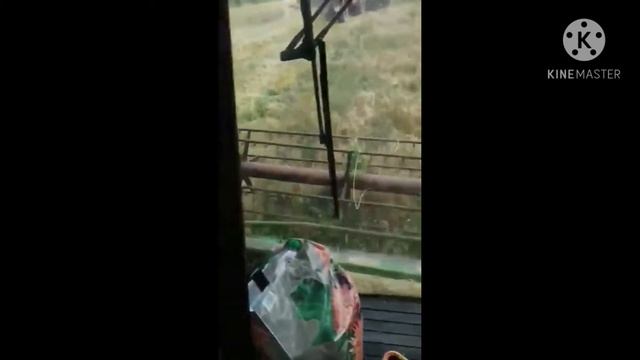 уборка ячменя, или косим траву.