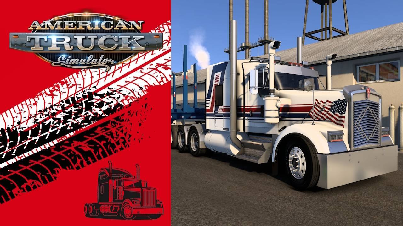 American Truck Simulator  |  С грузом по Америке