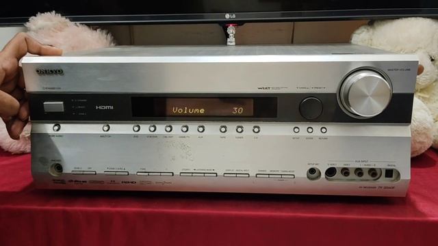 Reset av receiver ONKYO TX-SR 605