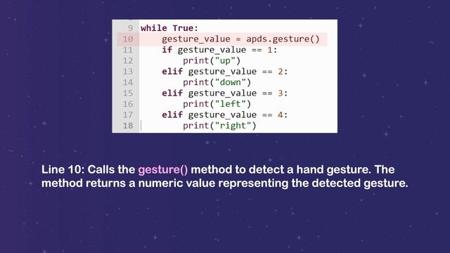 【Explore STEM & Coding with EDU PICO】Chapter 3 - Part 2 | Introduction to Gesture Sensor
