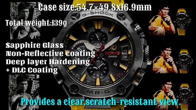 CASIO G-SHOCK MRG-2000BL BRUCE LEE LIMITED EDITION.