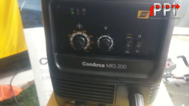Soldadora DUAL MIG 200 ESAB - Demostracion - PPi