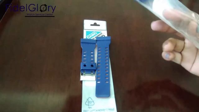 GA100L 2A Bicolor Bezel n strap Matte Blue and Orange