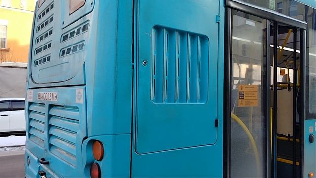 4 февраля 2025 г. Автобус 374 маршрут Волгабас 5270.G4 6260 Колпино Улица Карла Маркса