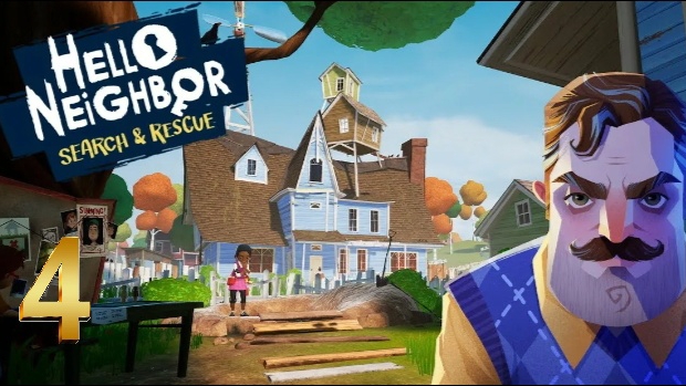 hello neighbor VR 4 серия!