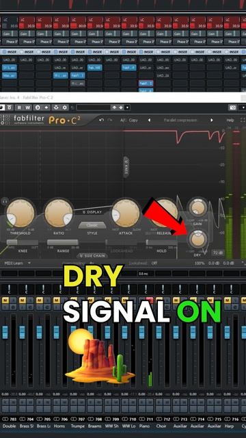 How to use Parallel Compression? #fabfilter #compressor