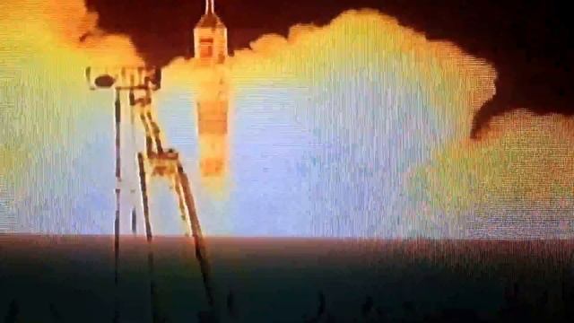 Старт карабля САЮС 27.03.2015