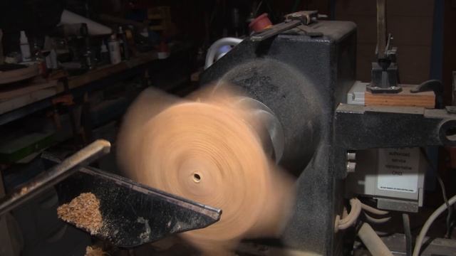 Wood Turning Spanish Olive Wood Bowl Hidden Image
