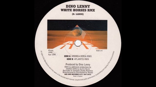 Dino Lenny - White Horses (Atlantis Remix) (1999)