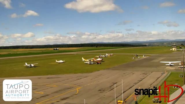 Taupo Airport Webcam Friday 22nd October 2010