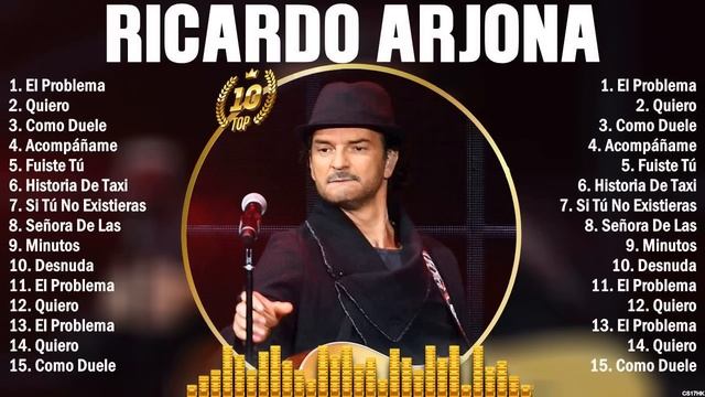 Ricardo Arjona Exitos 2024 - Mejor Canción 2024 - Álbum Completo Más Popular