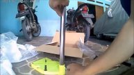 Dudukan bor tangan /drill stand unboxing
