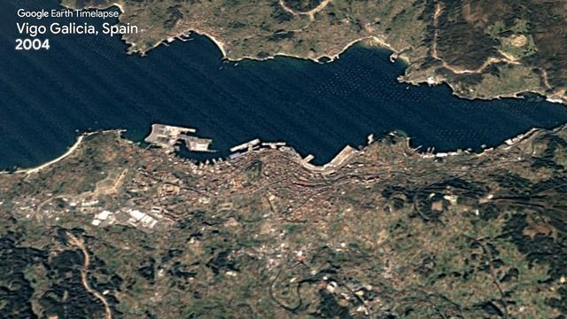 Vigo Galicia, Spain - Earth Timelapse