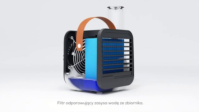 LV 50 Fresh Breeze wentylator biurkowy z funkcją schładzania powietrza - funkcjonalność