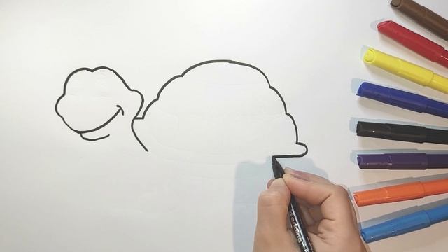 Deniz Yıldızı Boyama- Deniz Yıldızı Çizme - Boyama Videoları