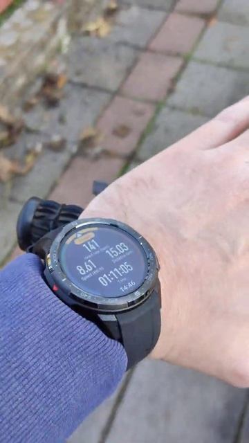 Honor Watch GS Pro cycling - voice notifications