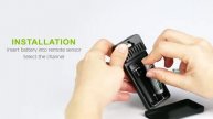 B0341WST2H2 wireless household weather station promotion video with 666 remote sensor