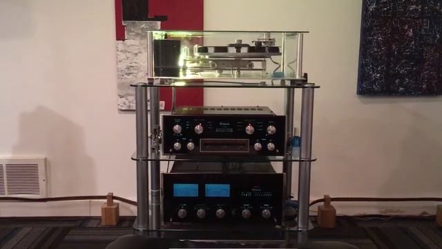 Transcriptors Transcriber with McIntosh Mc 2105 vintage