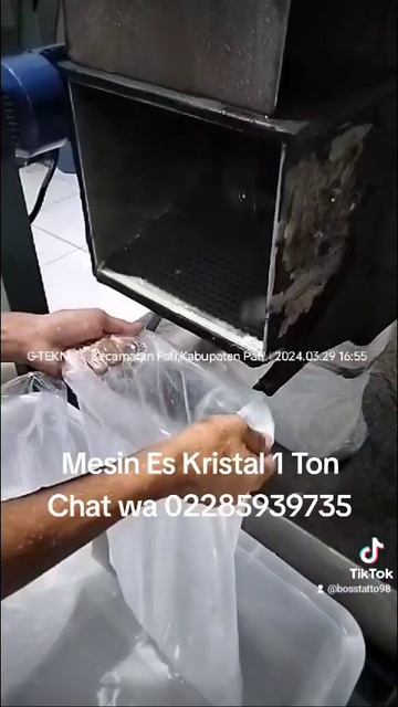 Mesin Es Tube Kristal Bandung