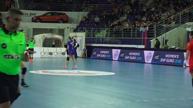 2(ч) ГандБОЛ. Раунд чемпионата Европы * РОССИЯ - РУМЫНИЯ * Тольятти - 2018