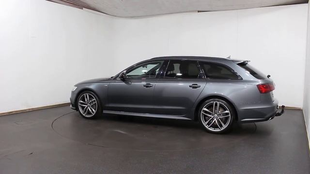 SV18HJS AUDI A6 3.0 AVANT TDI QUATTRO BLACK EDITION 5d 268 BHP