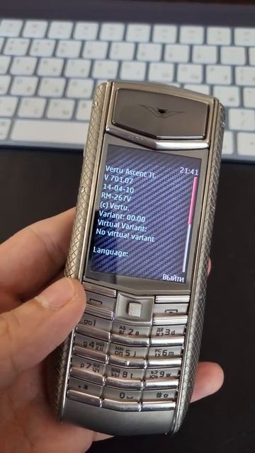 VERTU ASCENT CHEKET ГОТОВ!