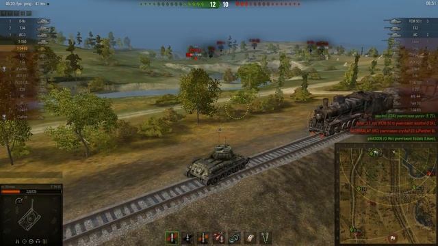 WoT т 34-85 на дне!)