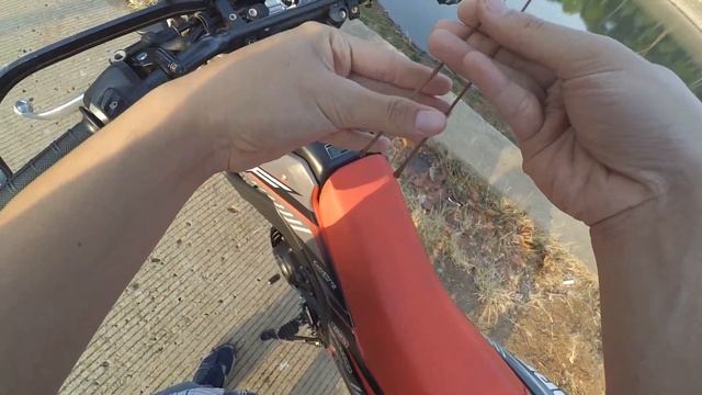 Cara Meluruskan Stang CRF 150L Bengkok