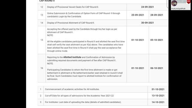 Display of Provisional Allotment of CAP Round-2 l Post SSC Diploma Admission Process l Mukund Patha