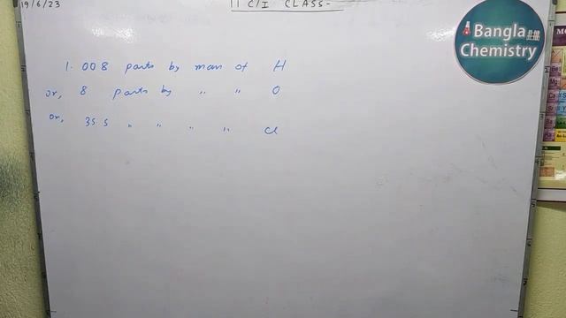 Basic concepts of Chemistry Class 11- Part (d) Lecture 6- Equivalent weight (H/O/Cl), numericals Q&