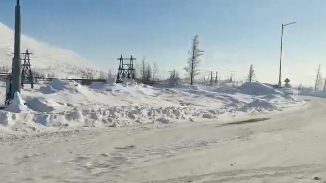 еду С Работы!! С шахты!! на улице апрель месяц!!!