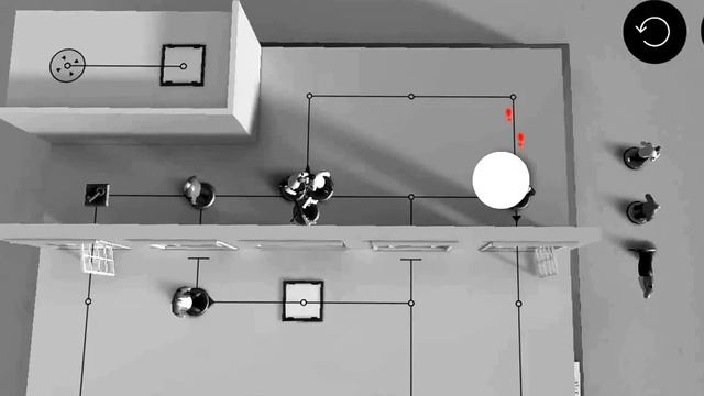 Hitman GO - Level 3-14 Walkthrough