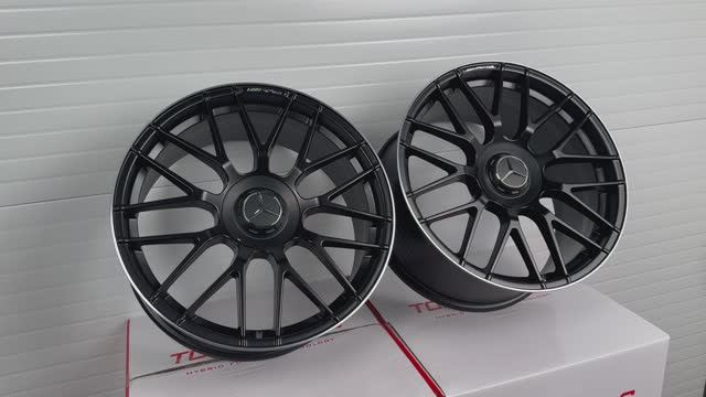 Диски SRL F083 19 8.5/9.5J 5X112 66.6 вес 9,3kg Satin Black Machine Lip