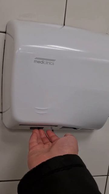 1 WITH BAD MOTOR. Mediclinics Speedflow Hand Dryers At Baker Street Station, London