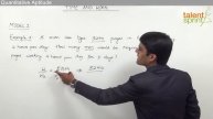 Time and Work | Introduction & Model 1 - Time and Work Proportionality | TalentSprint Aptitude Prep