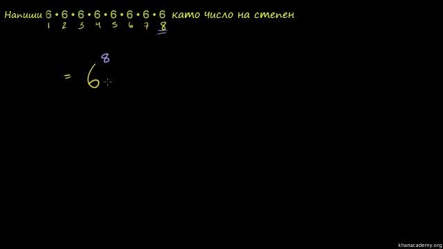 Разлика между умножение и степенуване
