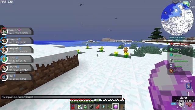 Lp.Pixelmon-9 часть покемон холодильник!