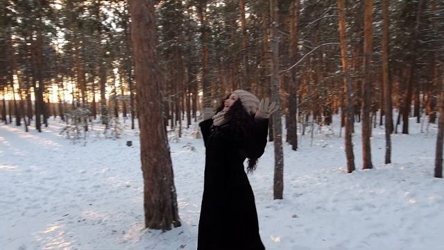 кавер со скрипкой "Засыпай,зима"