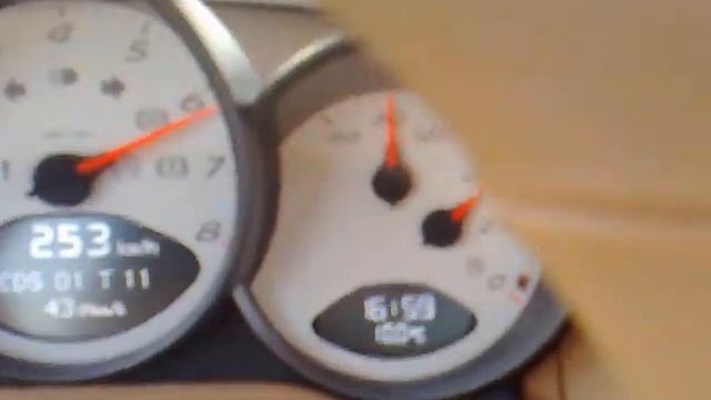 Porsche 250ps & 275 km/h autobahn A46