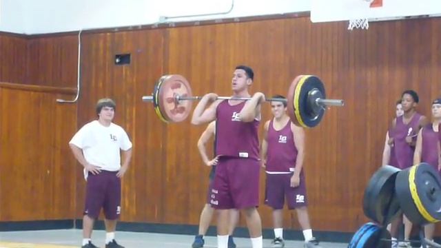 Luis Ocampo- 250 Ibs. Clean and Jerk