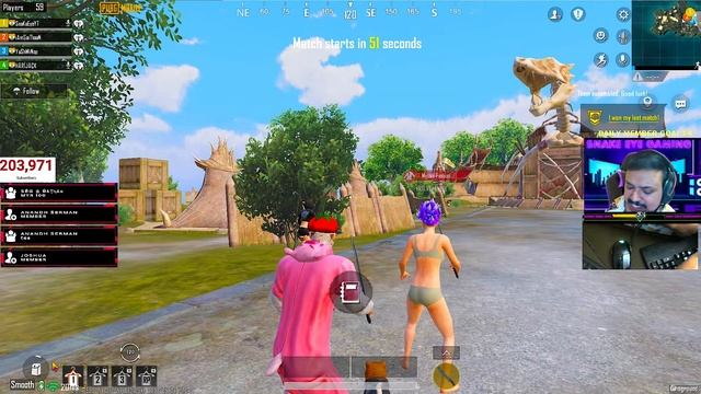 Pubg Mobile Fun nd Rush Gameplay With Squad l Like subscribe share #livestream #pubglovers