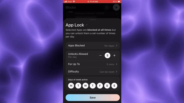 Приложение OPAL. Таймер на приложения.