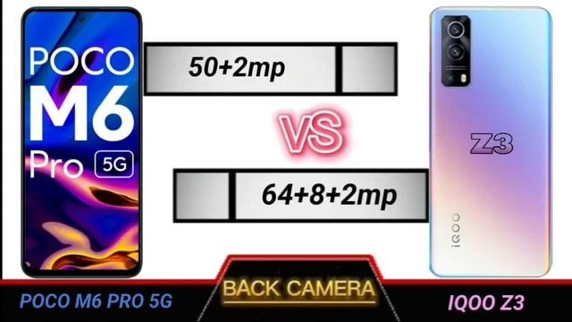 poco m6 pro 5g vs iqoo z3 full comparison.