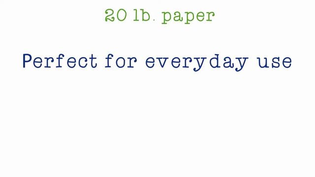 Domtar Paper 101 - Understanding Paper Basis Weight